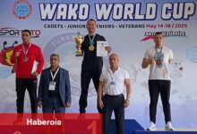 Kick Boks atletlerimizden Dünya Şampiyonası'nda dört madalya