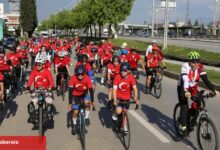 Kocaeli'de pedallar 19 Mayıs ruhu ile çevrildi