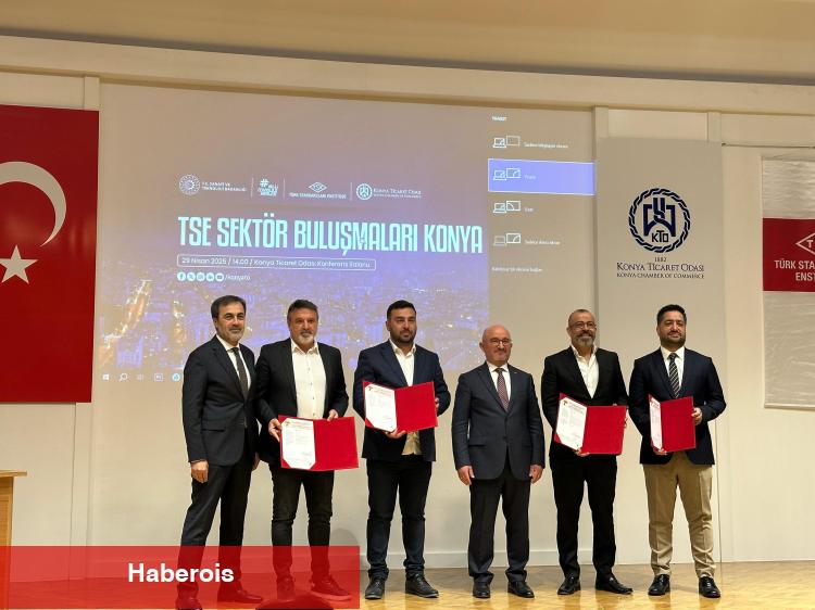 KONBELTAŞ Türkiye’nin birinci TSE onaylı etliekmek üretim dokümanını aldı