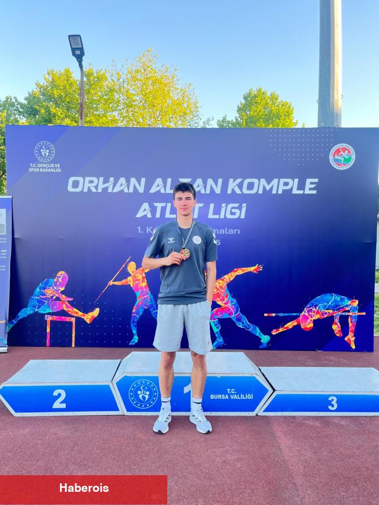 Konyalı atletten şampiyonluk!