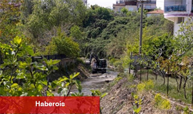 Körfezle buluşan derelerde paklık harekâtı - Haberois Körfezle buluşan derelerde paklık harekâtı