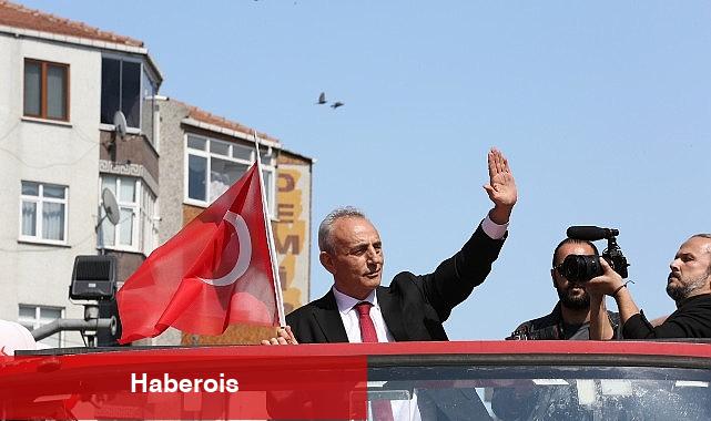 Küçükçekmece'de 19 Mayıs Coşkusu Sokaklara Taştı