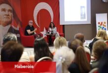 Levent Üzümcü, Çeşme'de 'sanat ve ömür' üzerine konuştu