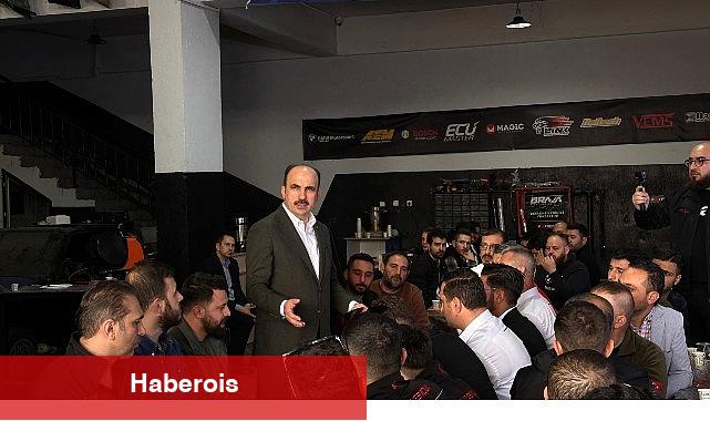Lider Altay, Çalışan Gençlik Meclisi ile Araba ve Motor Spor Kulübü Üyeleriyle Buluştu - Haberois Lider Altay, Çalışan Gençlik Meclisi ile Araba ve Motor Spor Kulübü Üyeleriyle Buluştu