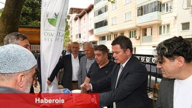 Lider Aydın'dan Demirtaş Barbaros Mahallesi'ne ziyaret