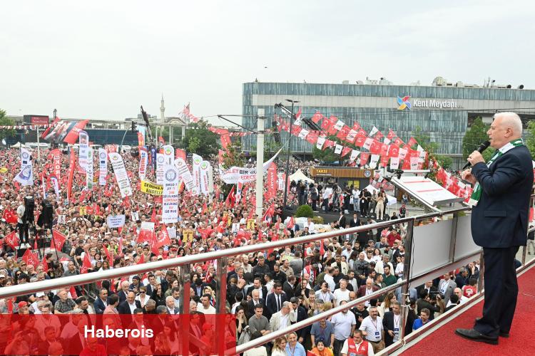 Lider Bozbey'den CHP'nin Bursa mitinginde adalet ve demokrasi daveti