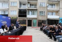 Lider Taban Osmaniye Mahallesi sakinleriyle buluştu