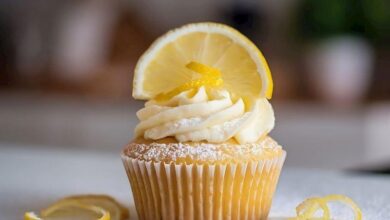 Limon Soslu Muffin