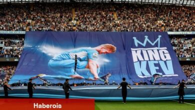 Manchester City taraftarından De Bruyne'ye duygusal veda!