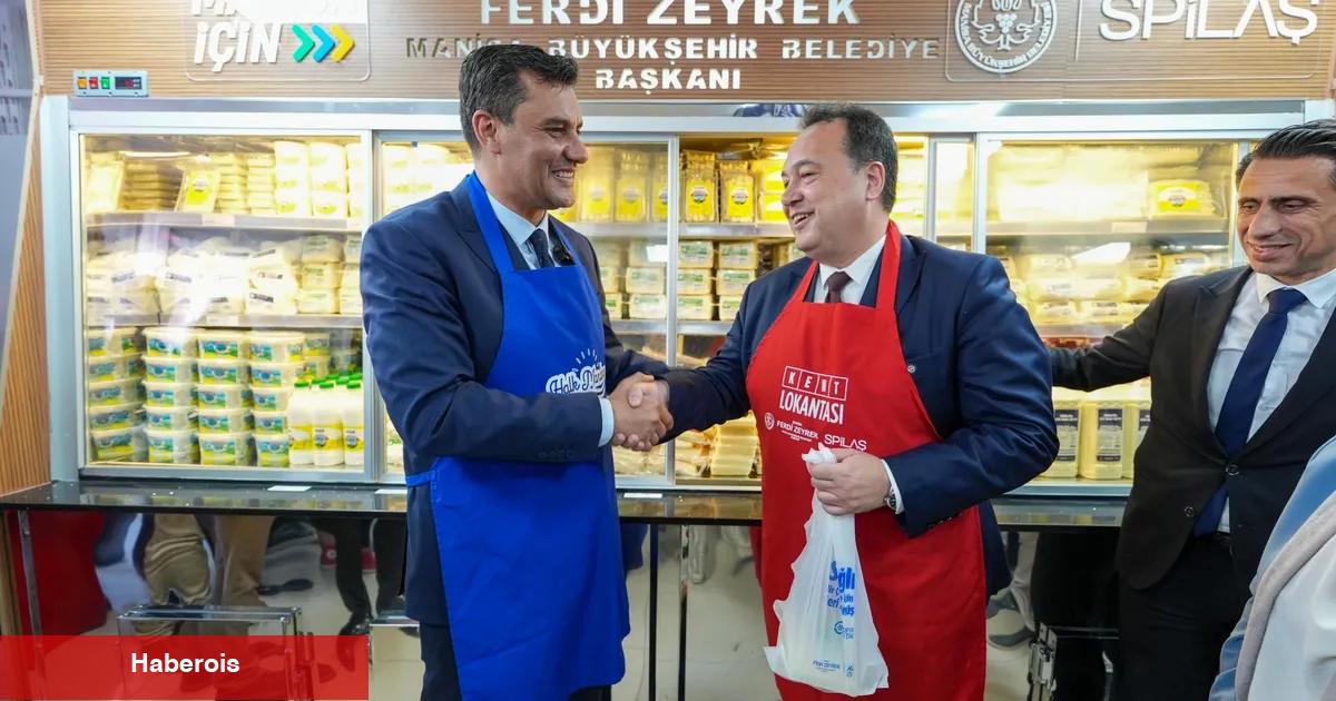 Manisa'da Kent Lokantası ve Halk Mandıra Akhisar’da hizmete açıldı
