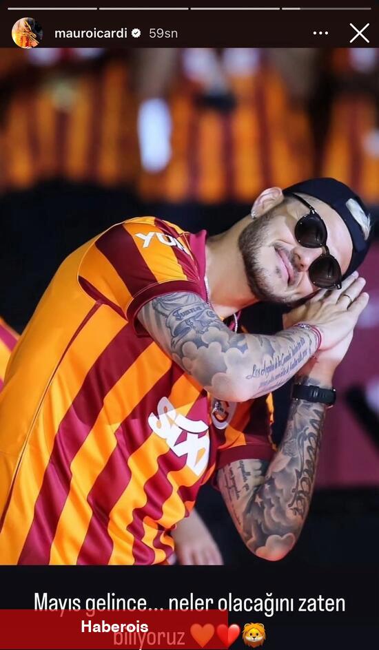 Mauro Icardi'nden Fenerbahçe'ye gönderme
