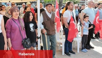 Menemen'de 19 Mayıs coşkusu yaşandı