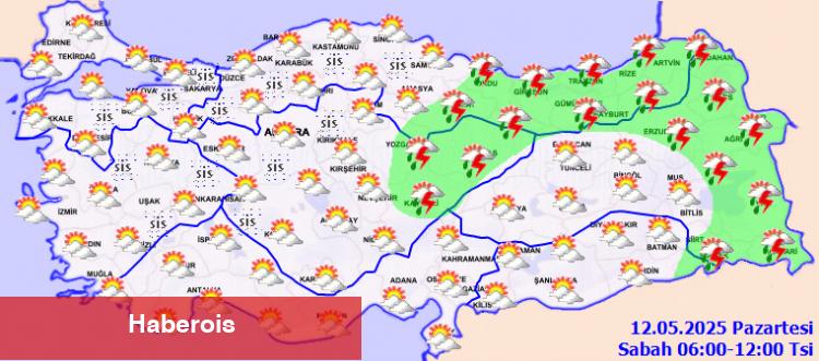 Meteoroloji uyardı! Yeni haftada hava nasıl olacak?
