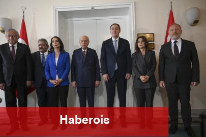 MHP lideri Bahçeli, DEM heyetini kabul etti
