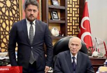 MHP lideri Devlet Bahçeli, Başkan Satıcı'yı kabul etti