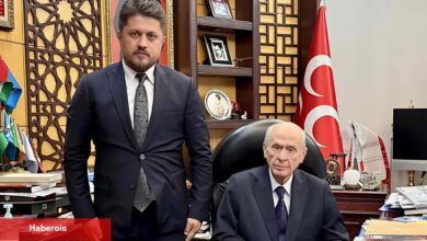 MHP lideri Devlet Bahçeli, Başkan Satıcı'yı kabul etti