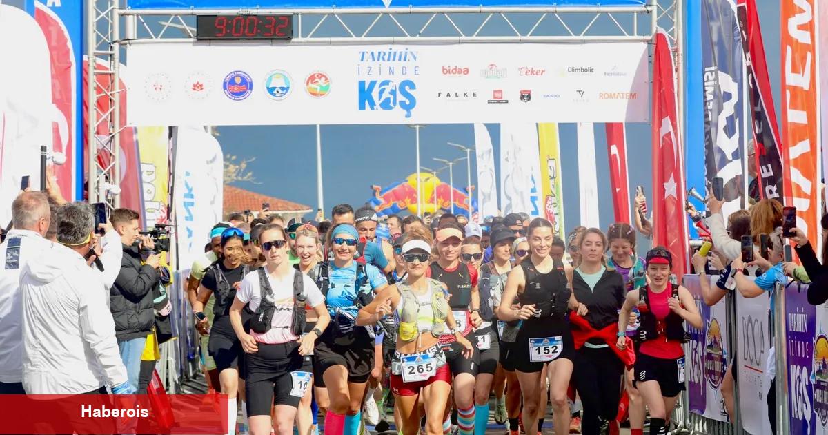 Mudanya'da 19 Mayıs'a özel koşu... 367 sportmen tabiat ve tarihin izinde koştu