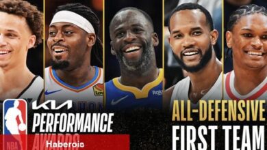 NBA'de yılın en iyi savunma 5'leri belli oldu