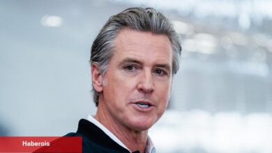 Newsom, şehirlerden evsiz kampları yasaklamalarını istemek, artan baskı