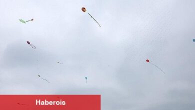 Nilüfer'de gökyüzü uçurtmalarla renklendi