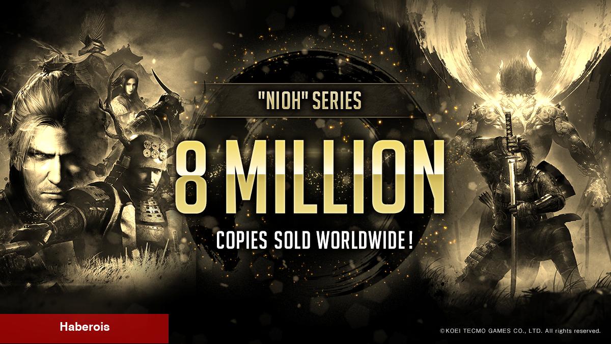 Nioh Serisinin Toplam Satışları 8 Milyonu Aştı