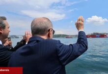 'Osman Gazi' Karadeniz'e uğurlandı