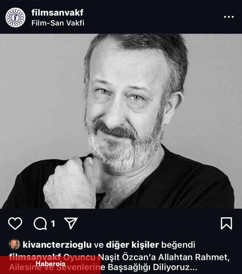 Oyuncu Necip Naşit Özcan hayatını kaybetti