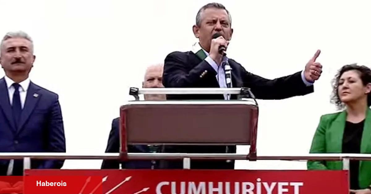 Özgür Özel Bursa'da... (CANLI)