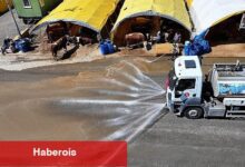 Pak ve inançlı kurban pazarı Keçiören'de