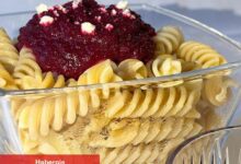 Pancar Sapından Pesto Sos