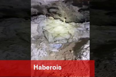 Pençe Kilit'te teröristlere ait mağaraya imha!