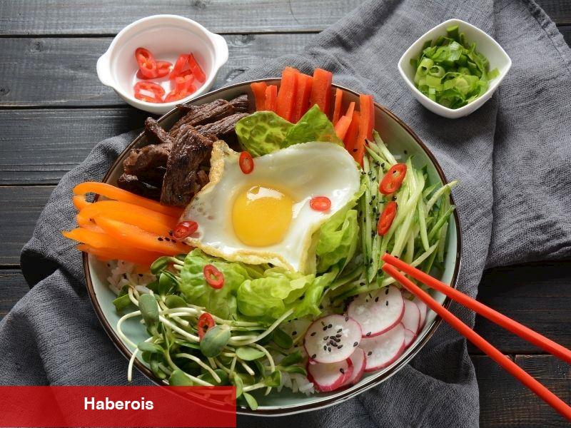 Sebzeli Bibimbap