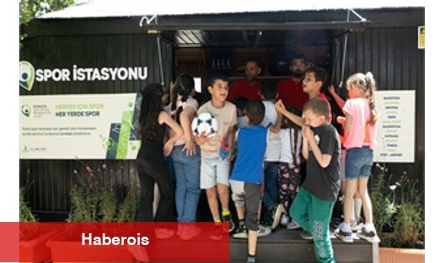 Spor İstasyonları'nın ikincisi de açıldı - Haberois Spor İstasyonları'nın ikincisi de açıldı
