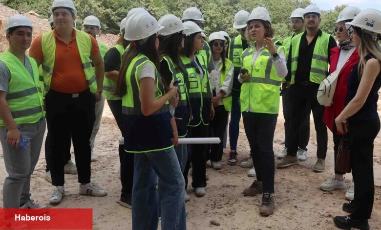 Taş Kırma Tesisi genç mühendisleri ağırladı - Haberois Taş Kırma Tesisi genç mühendisleri ağırladı