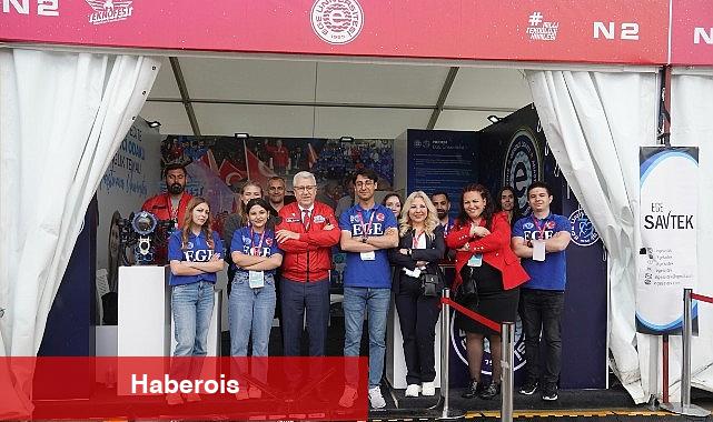 TEKNOFEST KKTC'de Ege Üniversitesi Rüzgârı Esti