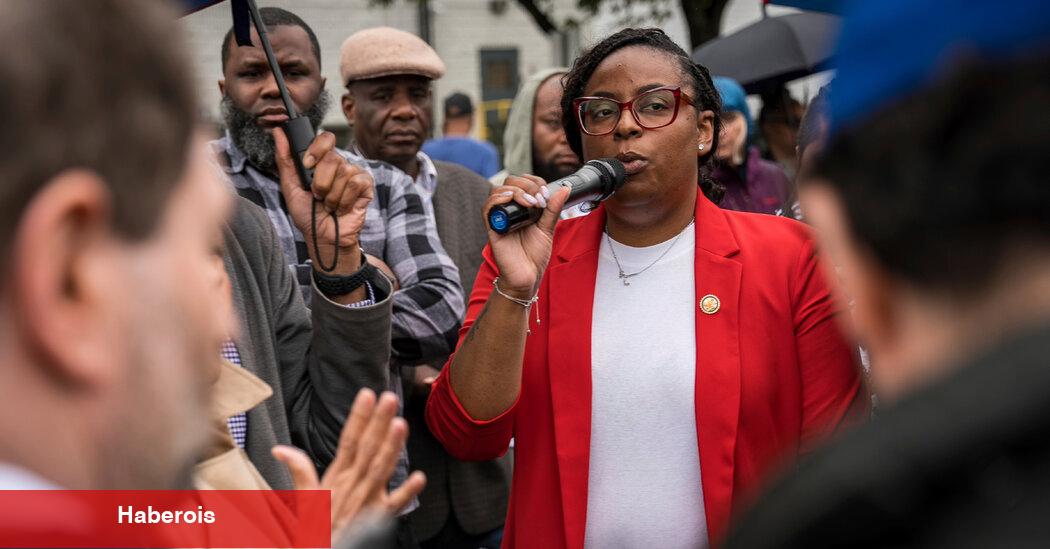Temsilci McIver, Newark Ice Center'ın dışındaki çatışmaya saldırı ile suçlandı
