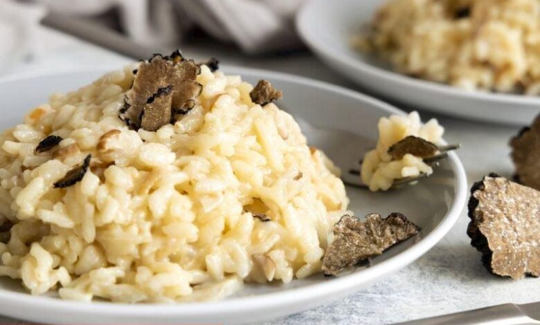 Trüf Mantarlı Risotto - Haberois Trüf Mantarlı Risotto