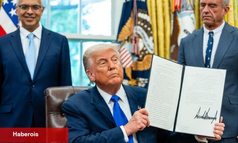 Trump Planı, bazı uyuşturucu fiyatlarını akran ulusların hisse ettiği şeye bağlardı - Haberois Trump Planı, bazı uyuşturucu fiyatlarını akran ulusların hisse ettiği şeye bağlardı