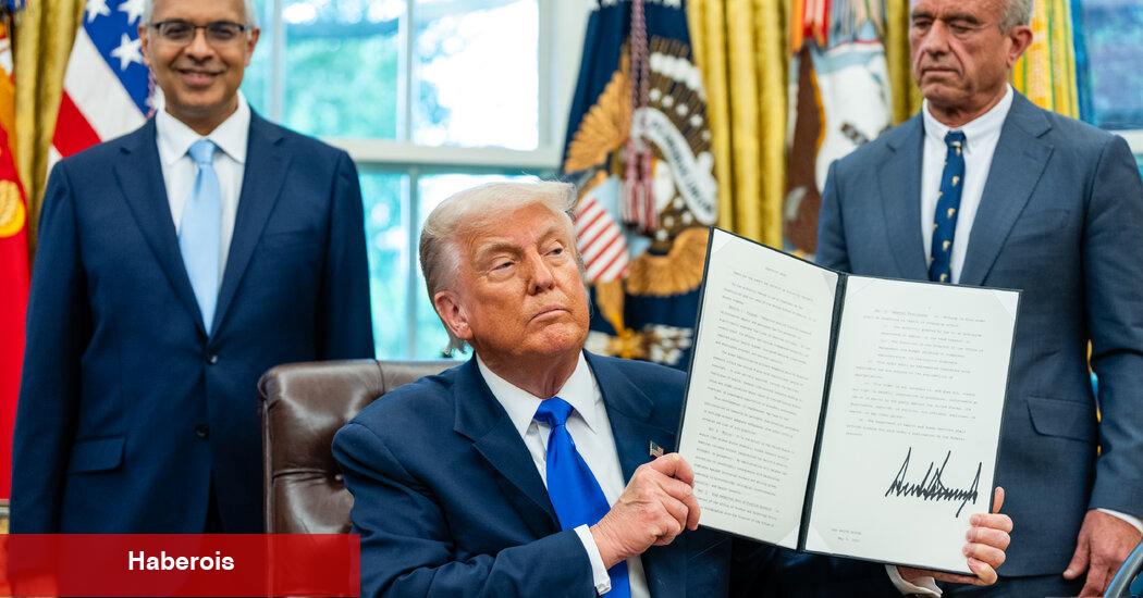 Trump Planı, bazı uyuşturucu fiyatlarını akran ulusların hisse ettiği şeye bağlardı