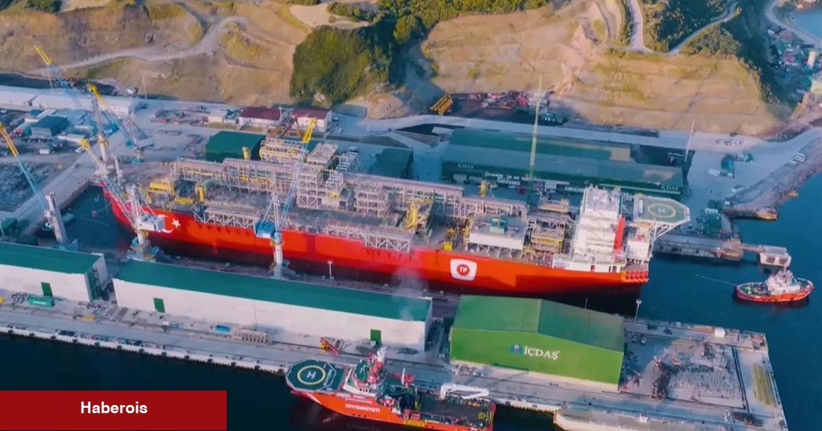 Türkiye’nin birinci yüzer üretim platformu 'Osman Gazi' 2026’da Karadeniz'de