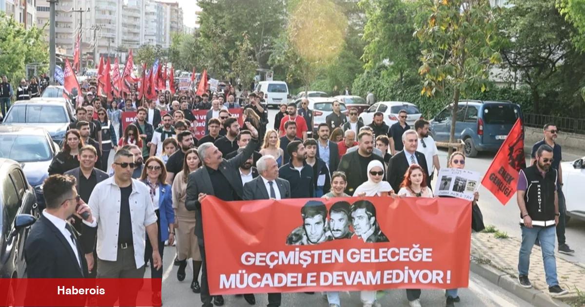 “Üç Fidan”Bursa Nilüfer’de büyük iştirakle anıldı  