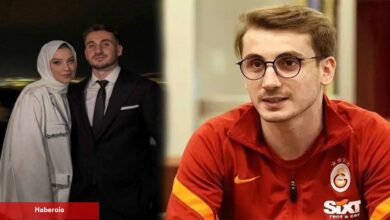 Ulusal futbolcu Kerem Aktürkoğlu evlendi