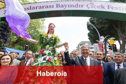 Uluslararası Bayındır Çiçek Festivali'ne coşkulu start
