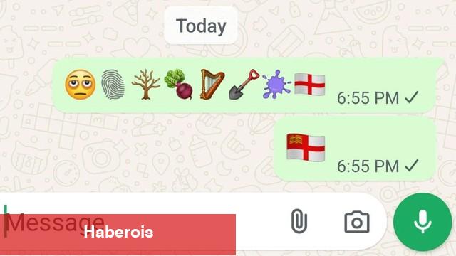 WhatsApp'a 8 yeni emoji geliyor, işte görünümleri