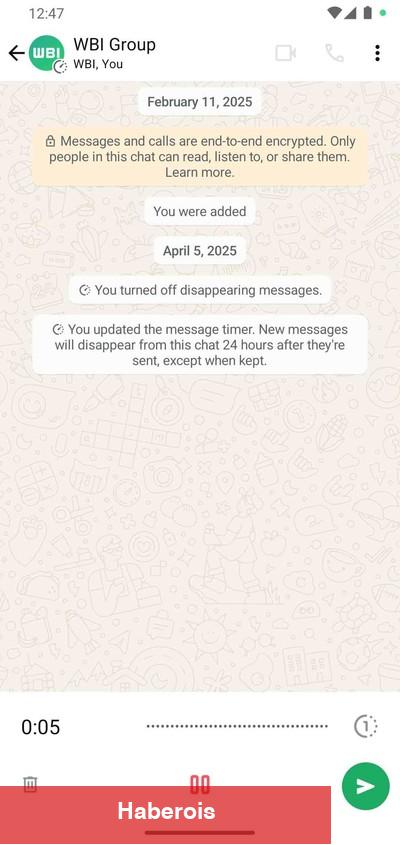 WhatsApp’tan sesli bildirilerde ihtilal: Artık tek dokunuş kâfi
