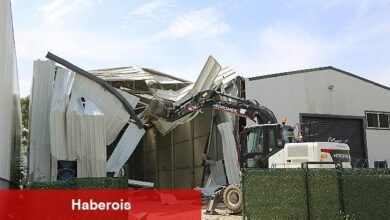 Yaylacık Mahallesi'nde kaçak yapılar yıkıldı