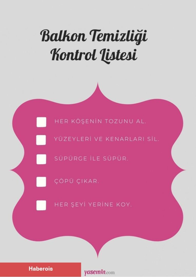 Yaza hazırlık: Balkonunuzu zahmetsizce temizlemenin yolları