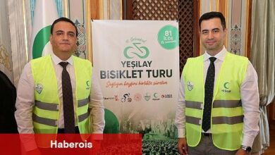 Yeşilay'dan Türkiye Genelinde Dev Bisiklet Tipi