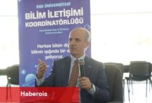 YÖK Lideri Prof. Dr. Erol Özvar, Bilim Bağlantısı Ofisinde Egeli gençlerle buluştu