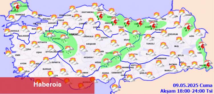Yurtta bugün modüllü ve bulutlu hava hâkim!